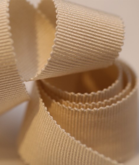 Vue générale - Gros grain écru