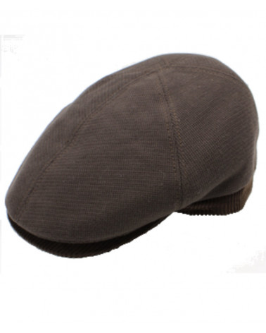 Casquette à pans Marron