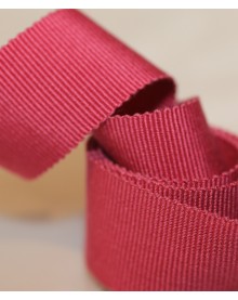 Vue générale - Gros grain fushia