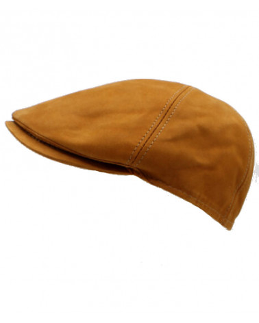 Casquette à pans Cuir