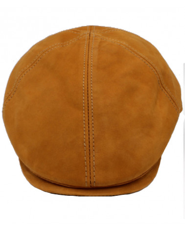 Casquette à pans Cuir