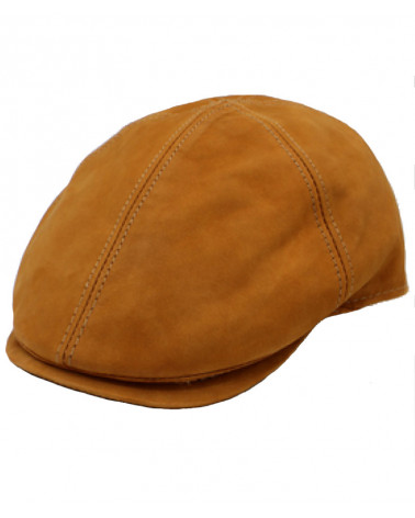 Casquette à pans Cuir