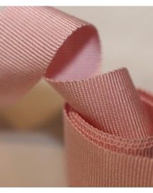 Vue générale - Gros grain rose