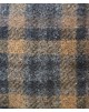 Vue détaillée - Casquette anglaise homme Wegener en laine noire et marron