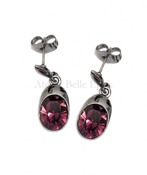 Boucles d'oreilles BOHM SW Amethyst (Violet)